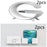 New Intelligent G Shaped LED Lamp Bluetooth Speake Wireless Charger Atmosphere Lamp App Control For Bedroom Home Decor