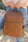 Chestnut Vintage Leather Large Zipper Backpack