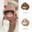 Cute Bear Hat Scarf Integrated Women's Autumn And Winter Plush Thickened Hat Scarf Integrated Three-piece Suit