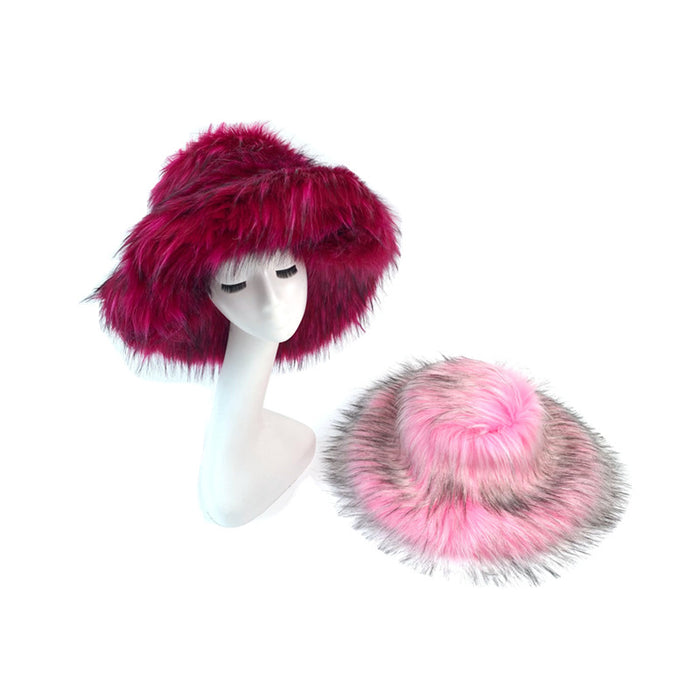 Warm Environmental Protection Fur Raccoon Fur Thickened Autumn And Winter Personalized Punk Hat