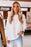 Black Plain Batwing Sleeve Business Casual Blouse for Women